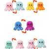 Set di giocattoli di peluche Octopus reversibili a doppia faccia 3Pcs