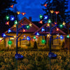 20LED Solar Cherry Tree Light Festa di Natale Decorazione esterna del giardino