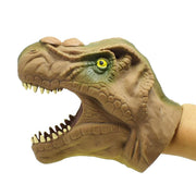 Kids Silicone Dinosaur mano burattino guanti Storia Raccontare Dinosauro Vipera Snake Toy