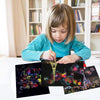 32K 50Pcs Arcobaleno Magico Gratta e Vinci Giocattolo di carta per bambini