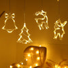 LED luci di Natale finestra ventosa lampadario decorativo String Light