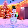 Natale gonfiabile pupazzo di neve Babbo Natale decorazioni per interni e per esterni