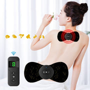 Mini massaggiatore cervicale EMS con telecomando wireless