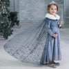 Ragazze Frozen Costume Anna Elsa Princess Dress Kids Cosplay Costumes