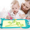 Bambini A3 Luminoso disegno bordo magico Dinosauro disegno Tablet regalo giocattolo