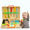 Set di utensili in legno per bambini Strumenti e accessori per la lavorazione del legno Giocattoli