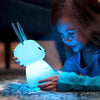 Luce notturna di coniglio morbido USB LED con sensore tattile