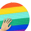 40cm Jumbo Rainbow Bubble Poppit Push Pop Fidget Toy