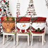Fodere per sedie natalizie Home Kitchen Festival Decorazioni per feste