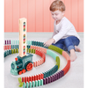 Giocattoli educativi per bambini Dominoes Fun Building Blocks Giocattolo del treno elettrico