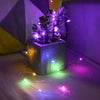 4Pcs LED Light String Holiday Cake Bouquet Gift Box Decorazione