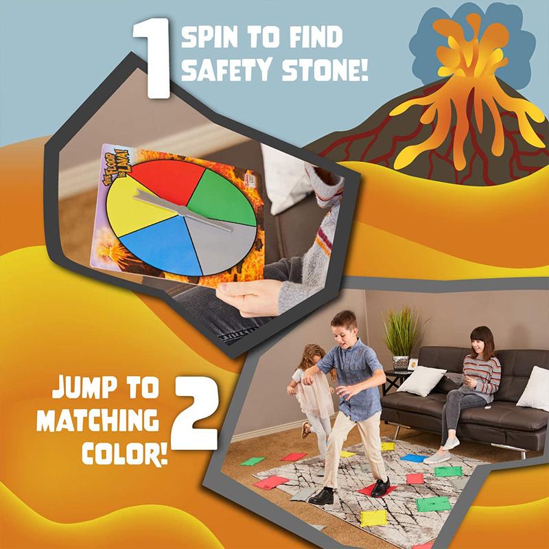 Il pavimento è di lava Giochi da pavimento interattivi per bambini e adulti