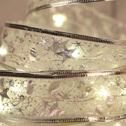Brillante nastro fata stringa luci LED decorazione dell'albero di Natale