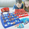 Gioco da tavolo per bambini Who Is It Giochi di indovinelli interattivi Giocattoli educativi per genitori e figli
