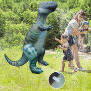 Giocattoli gonfiabili per irrigatori d'acqua per dinosauri gonfiabili all'aperto per bambini
