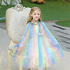 Little Girls Princess Paillettes Cosplay Cape per Halloween