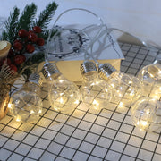 10/20 luci a stringa solare per decorazioni natalizie per interni ed esterni