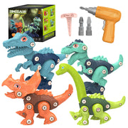 DIY bambini smontare Dinosauro Play Set bambini giocattoli educativi