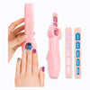 Set di giocattoli per la bellezza delle unghie con adesivi fatti a mano per la casa da gioco fai-da-te per ragazze