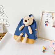 Borsa da scuola per bambini Nuovo zaino orso di peluche animale simpatico cartone animato