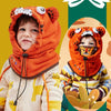 Autunno simpatico animale inverno bambini paraorecchie cappello caldo per bambini