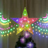 Luci a LED per la decorazione dell'albero di Natale con telecomando USB per interni ed esterni