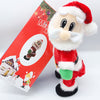 Christmas Electric Shaking Hips Babbo Natale peluche per bambini
