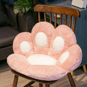 Cuscino per sedia in peluche per divano pigro Cuscino per sedile caldo e accogliente con zampa di gatto