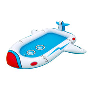 Tappetino da gioco gonfiabile Splash Splash per bambini 3 in 1 per aeroplano