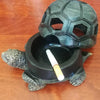 Creativo posacenere tartaruga ornamento per posacenere per sigarette con coperchio