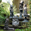 Decorazioni per statuette in resina per ornamento del paese delle meraviglie in resina da giardino
