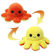 Set di giocattoli di peluche Octopus reversibili a doppia faccia 3Pcs