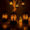 LED Castello di Halloween fiamma portatile Candela Lanterna Luce