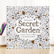 Giardino segreto/Mandala Libro da colorare di pittura a mano per adulti con decompressione