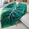 Coperta a forma di foglia Accogliente coperta di flanella per divano letto di casa