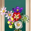5pcs DIY 3D Flower Toy Puzzle Blocchi di bouquet di fiori creativi
