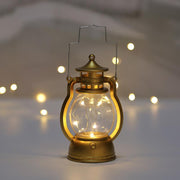 Natale Retro elettronico piccola lampada ad olio creativo regalo decorazione