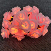 20 LED Rose Design Lanterna Simulazione Rose String Light