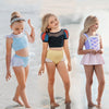 Summer Girls Elsa Anna Biancaneve Princess Bikini Set costumi da bagno