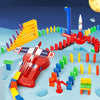 120 pezzi Domino Plane Rocket Toy Set di giocattoli educativi per bambini